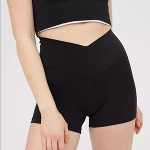 Aerie crossover biker shorts size small